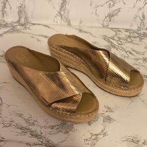 Franco Sarto wedged sandals